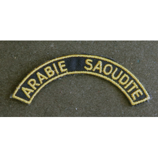 Bande d'épaule ARABIE SAOUDITE de 10 cm de largeur