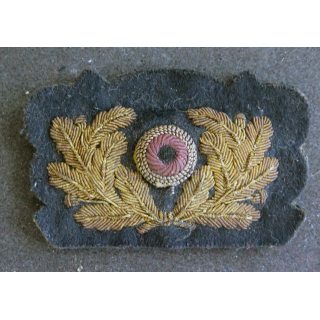 insigne de casquette de l'armée allemande en cannetille or