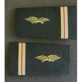 Paire de fourreaux d'épaule d'adjudant chef de l'armée de l'air