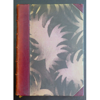 Slezské písně 1928 semi cuir dédicacé écrit en tchèque