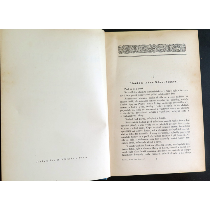 Mistr Jan Hus de F.J Čečetka illstré par Věnceslav Cerny 1927 langue Tchèque