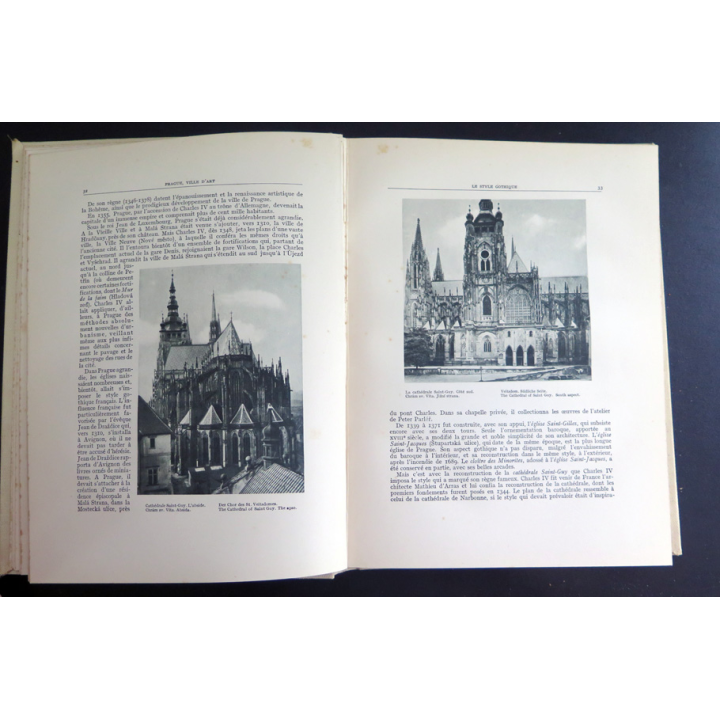 Prague ville d'Art de Jacques Guenne 1930