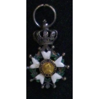 FRANCE : Ordre de la légion d'honneur en argent 1° empire