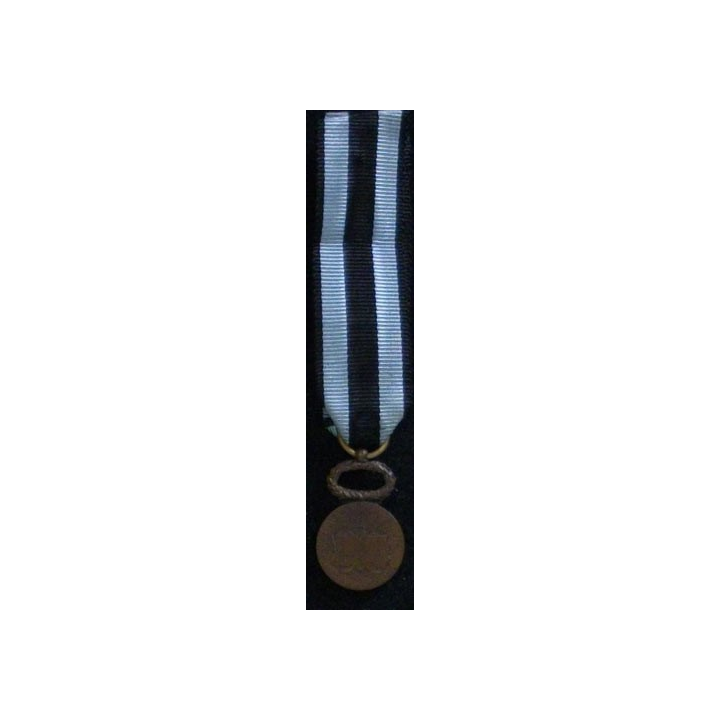 FRANCE : MÉDAILLE DES SECOURS MUTUELS EN RÉDUCTION EN BRONZE