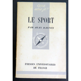 Que sais-je n° 63 : Le Sport par Jean Daven 1942 PUF