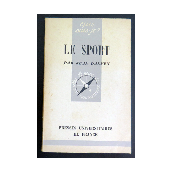 Que sais-je n° 63 : Le Sport par Jean Daven 1942 PUF
