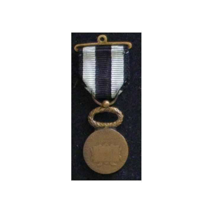 FRANCE : MÉDAILLE DES SECOURS MUTUELS EN RÉDUCTION EN BRONZE
