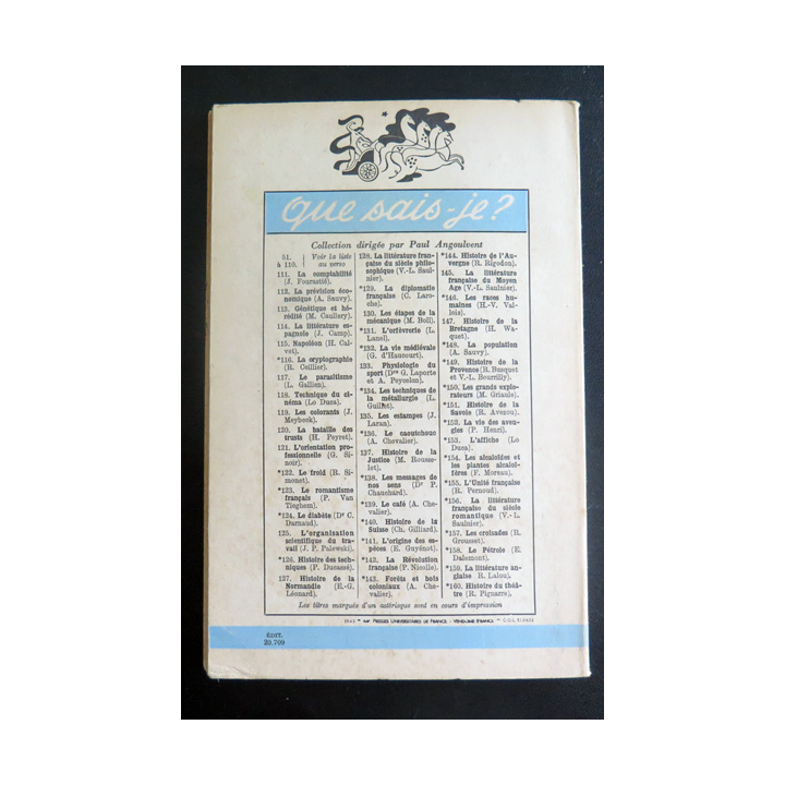 Que sais-je n° 162 : Les Constitutions de la France par Maurice Duverger 1944 PUF