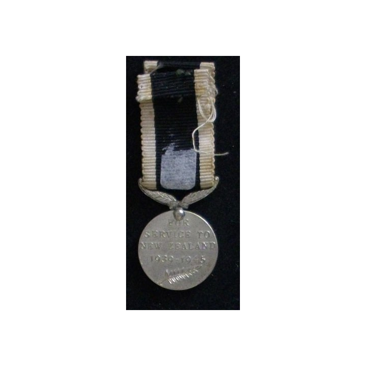 NOUVELLE ZÉLANDE : WAR SERVICE MEDAL 1939-1945 EN RÉDUCTION