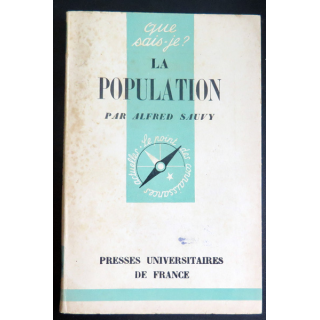 Que sais-je n° 148 : La population par Alfred Sauvy 1944 PUF