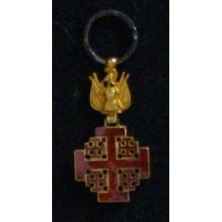 VATICAN : ORDRE ROYAL ST SÉPULCRE DE JÉRUSALEM RÉDUCTION OR?