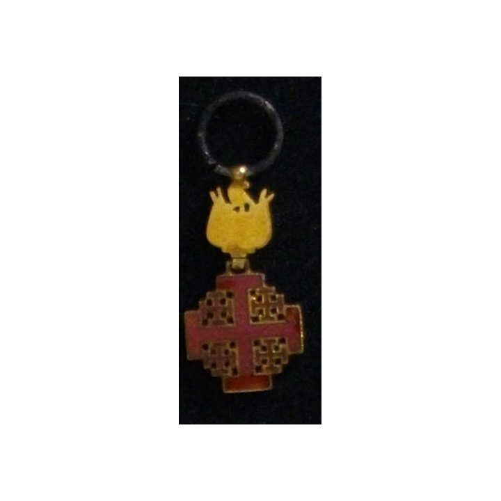 VATICAN : ORDRE ROYAL ST SÉPULCRE DE JÉRUSALEM RÉDUCTION OR?