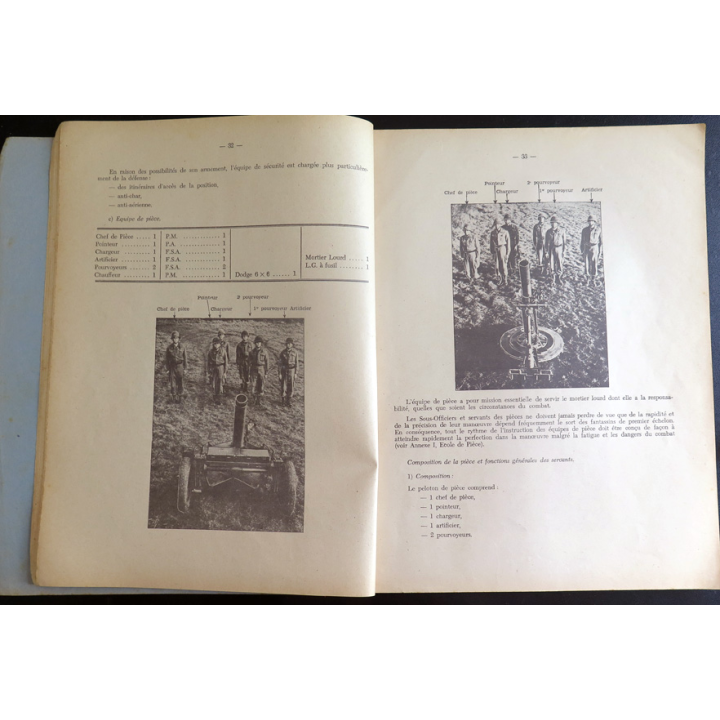 La Compagnie de mortiers lourds EAI Mars 1957 n° 88/5000