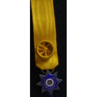 INCONNU 9 : ORDRE ? OFFICIER EN ARGENT ET ÉMAIL RÉDUCTION