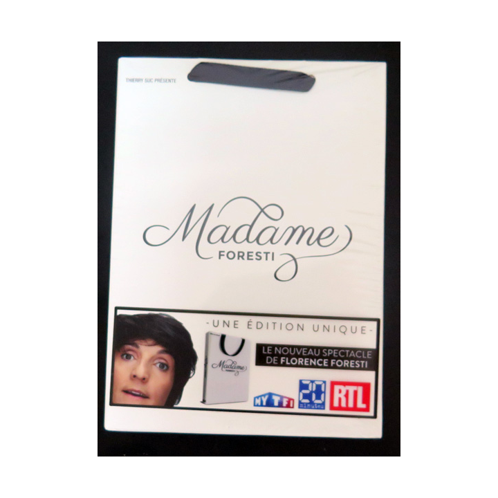 DVD du nouveau spectacle de Madame Foresti emballé neuf sous blister