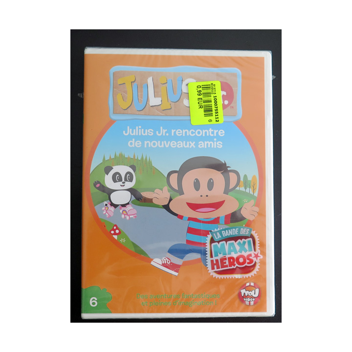 DVD Julius Jr. rencontre de nouveaux amis neuf sous blister