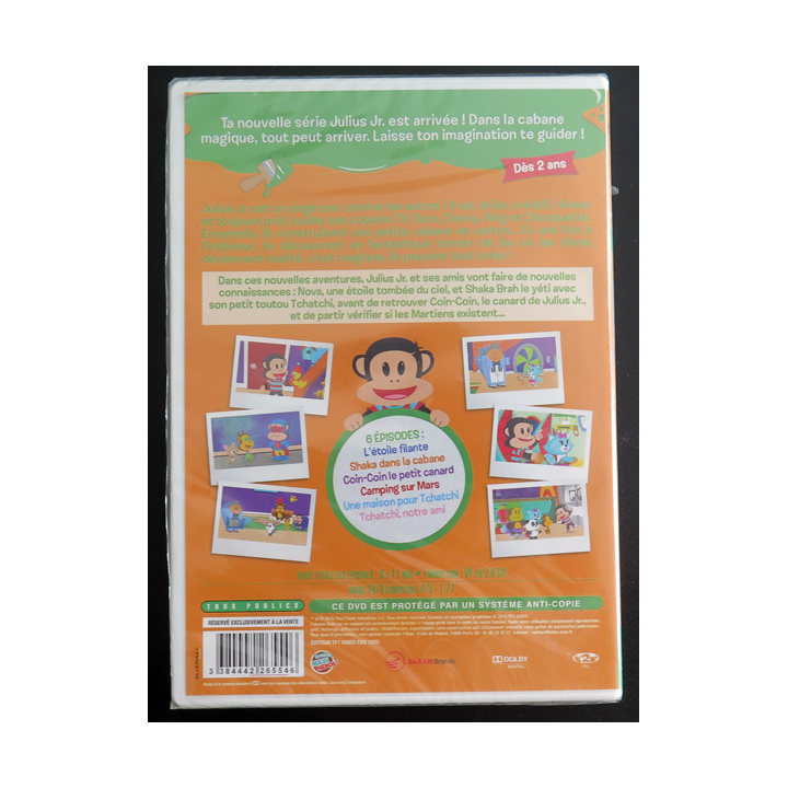 DVD Julius Jr. rencontre de nouveaux amis neuf sous blister
