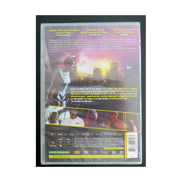 DVD The Scribbler Katie Cassidy neuf sous blister