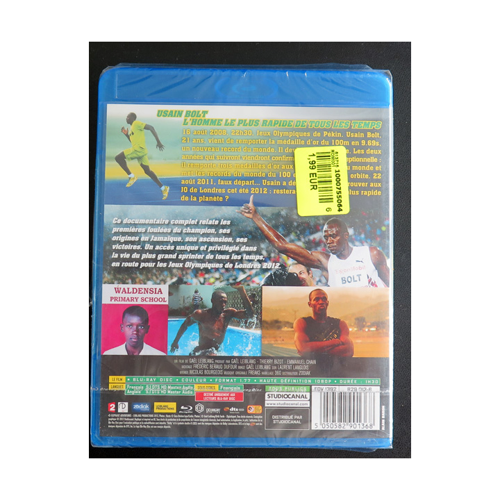 DVD Usain Bolt l'Homme le plus rapide du Monde neuf sous blister