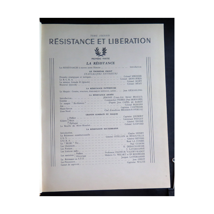 3 Tomes de La France et son Empire dans la guerre ou les compagnons de la Grandeur E.L.F
