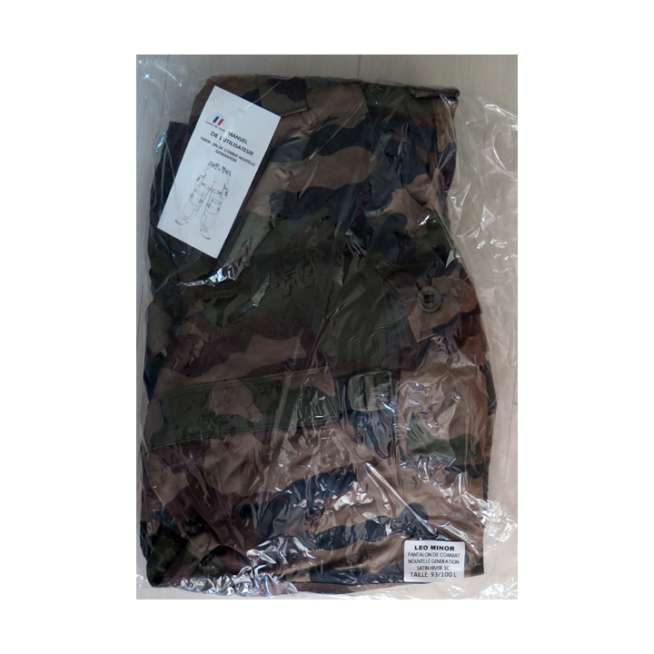 Pantalon de combat Nouvelle génération Leo Minor satin Hiver 3C Taille 93/100 L NEUF