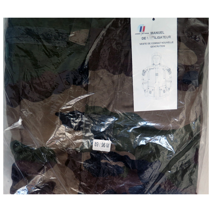 Veste de combat Nouvelle génération neuve de treillis félin 89/96 M