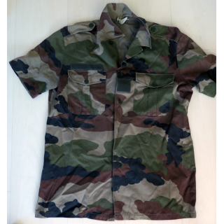 Chemisette manches courtes camouflée taille 41-42 2001 Induyco occasion TBE