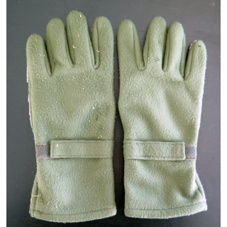 Paire de gants chaude verte armée intérieur antidérapant taille GR 7