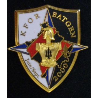 2° régiment du génie KFOR BATGEN JUIN SEPT 2000 LR Paris NUMÉROTÉ