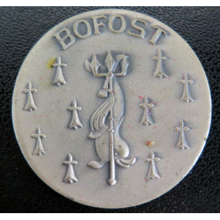 BOFOST : rondache argentée de la base opérationnelle de la force océanique stratégique FIA
