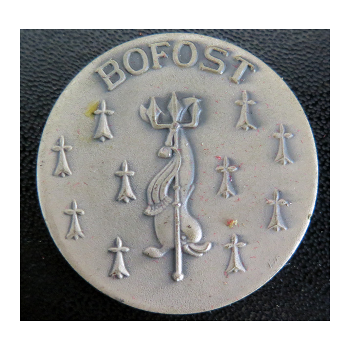 BOFOST : rondache argentée de la base opérationnelle de la force océanique stratégique FIA