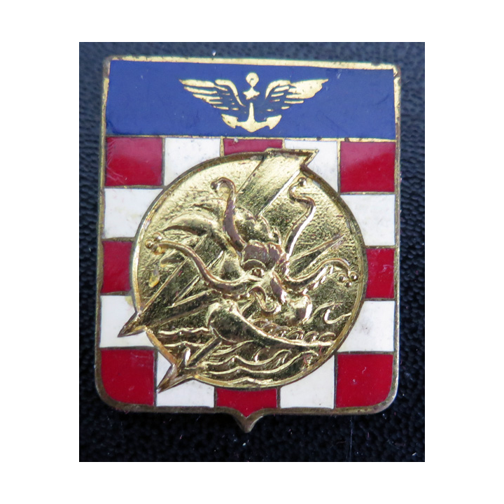 34 F : Insigne de la Flottille aéronavale 34 F Lanvéoc Poulmic Drago Paris