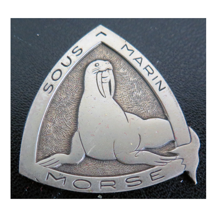 Insigne du sous marin MORSE A.B Paris