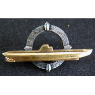 MARINE : Brevet élémentaire de sous-marinier ancien Drago Paris attaches pin's