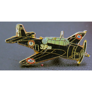 Pin's de l'avion de combat de la Marine nationale TBM Avenger Flotille 5 F 26 ?
