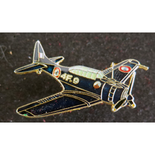 Pin's de l'avion de combat de la Marine nationale TBM Avenger Flotille 4 F 9 ?