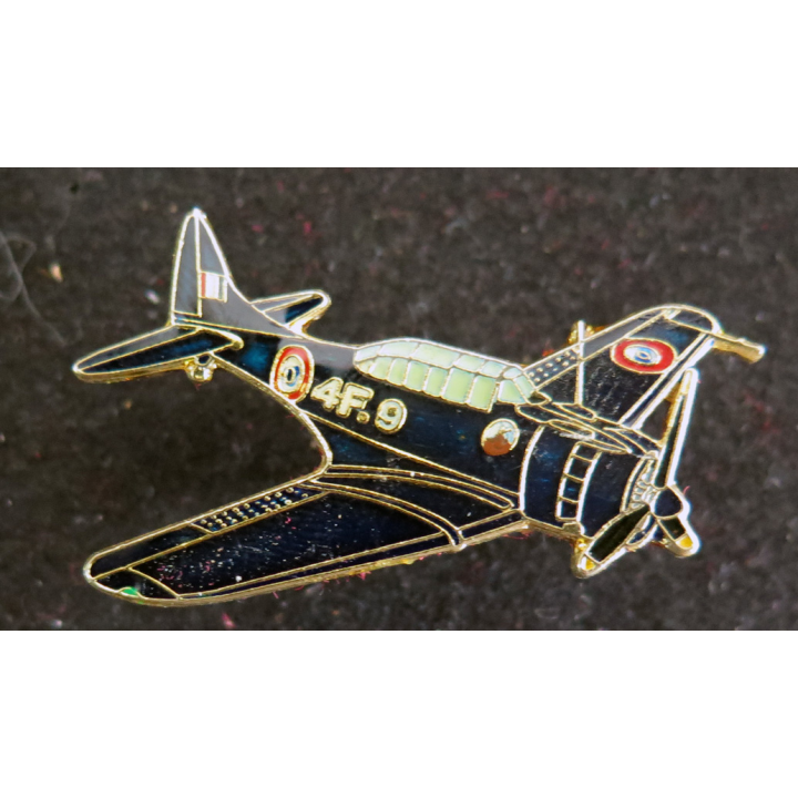 Pin's de l'avion de combat de la Marine nationale TBM Avenger Flotille 4 F 9 ?