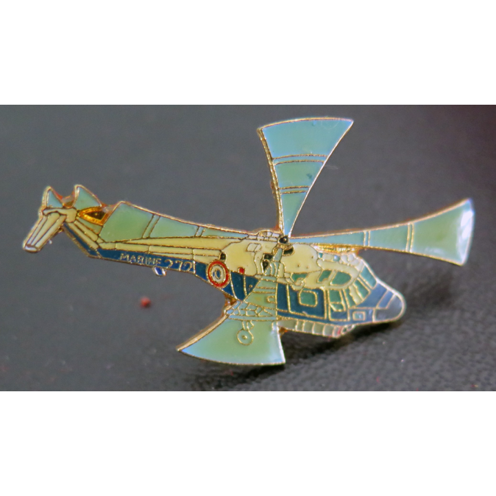 Pin's de l'hélicoptère de la Marine  nationale Lynx 272 ?