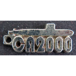 Porte clef CA 2000 sous marin sans anneau