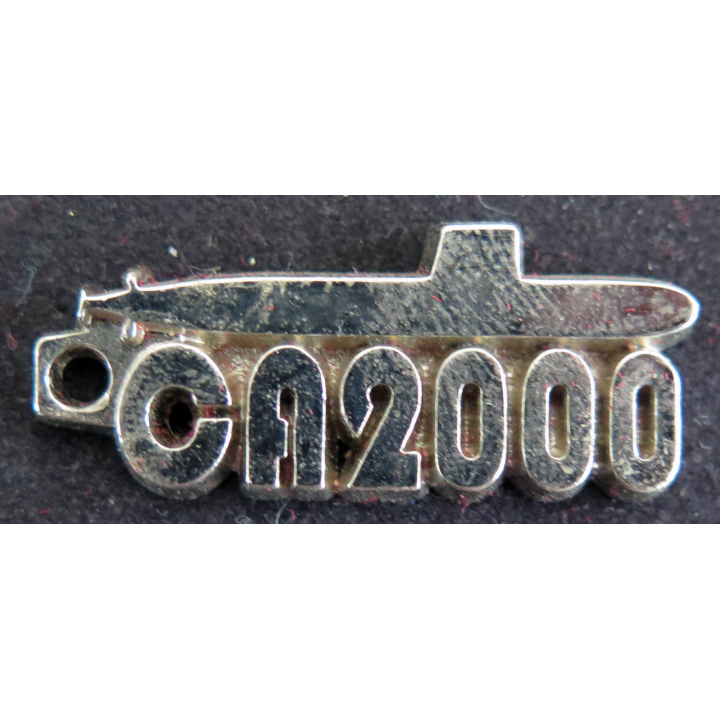 Porte clef CA 2000 sous marin sans anneau