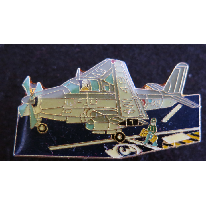 Pin's d'avion de la marine nationale Alisé ?