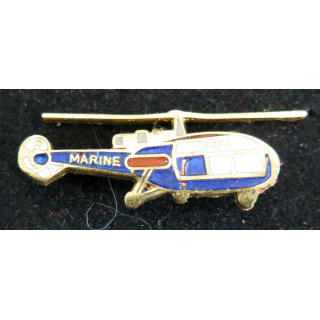 Pin's d'hélicoptère de la marine nationale attache cassée Alouette ?