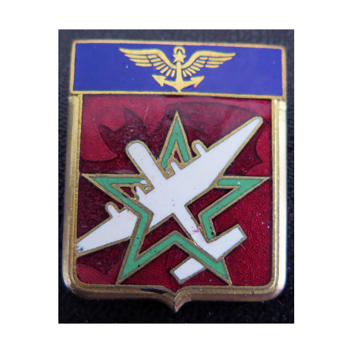 55 S/ESM : Prototype de l'insigne de l'escadrille école aéronavale 55 S / ESM Drago Paris en émail