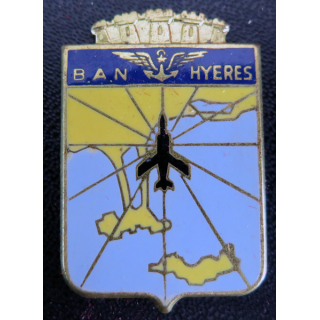 BAN : insigne de la Base aéronavale de HYERES Drago Paris