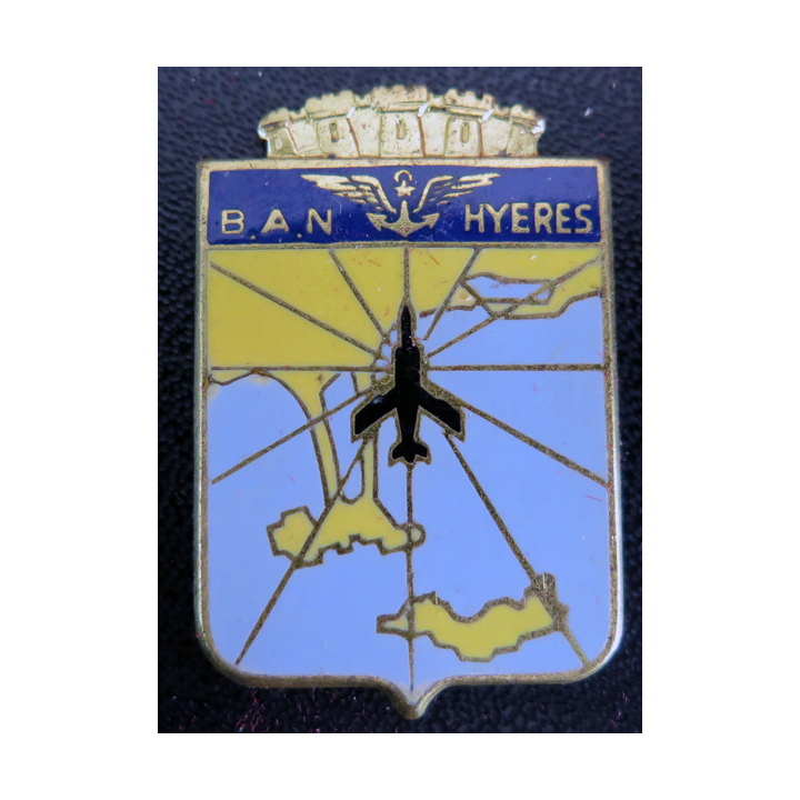 BAN : insigne de la Base aéronavale de HYERES Drago Paris