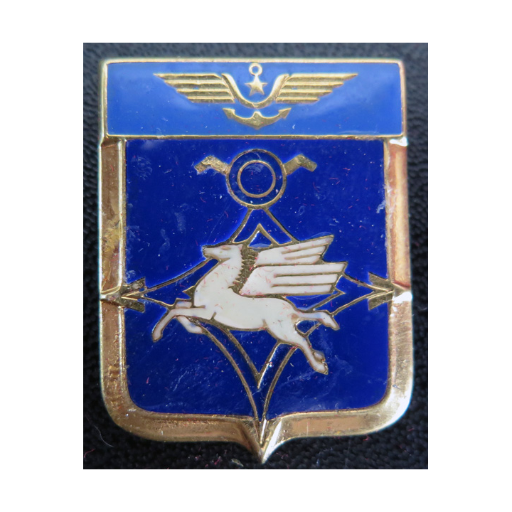 31 F : insigne de la Flottille aéronavale 31 F bleu foncé