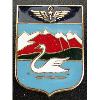 3 S : Insigne de l'escadrille aéronavale 3 S FIA montagnes rouges