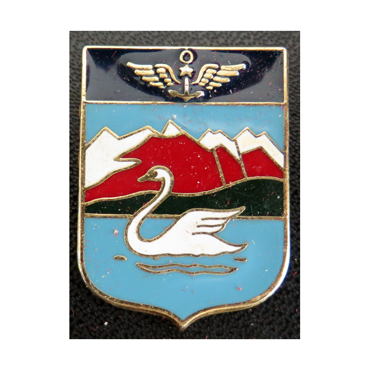 3 S : Insigne de l'escadrille aéronavale 3 S FIA montagnes rouges