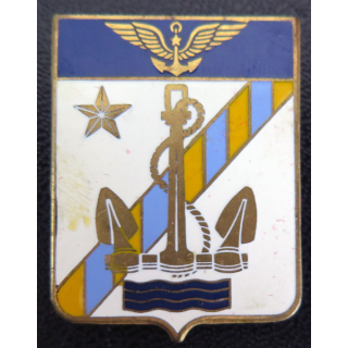 Maistrance : insigne de l'école de Maistrance aéronavale personnel volant en émail