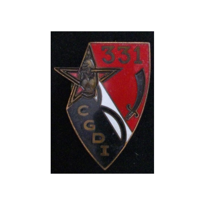31° RG : 31° RÉGIMENT DU GÉNIE 331° CGDI 1°MODÈLE